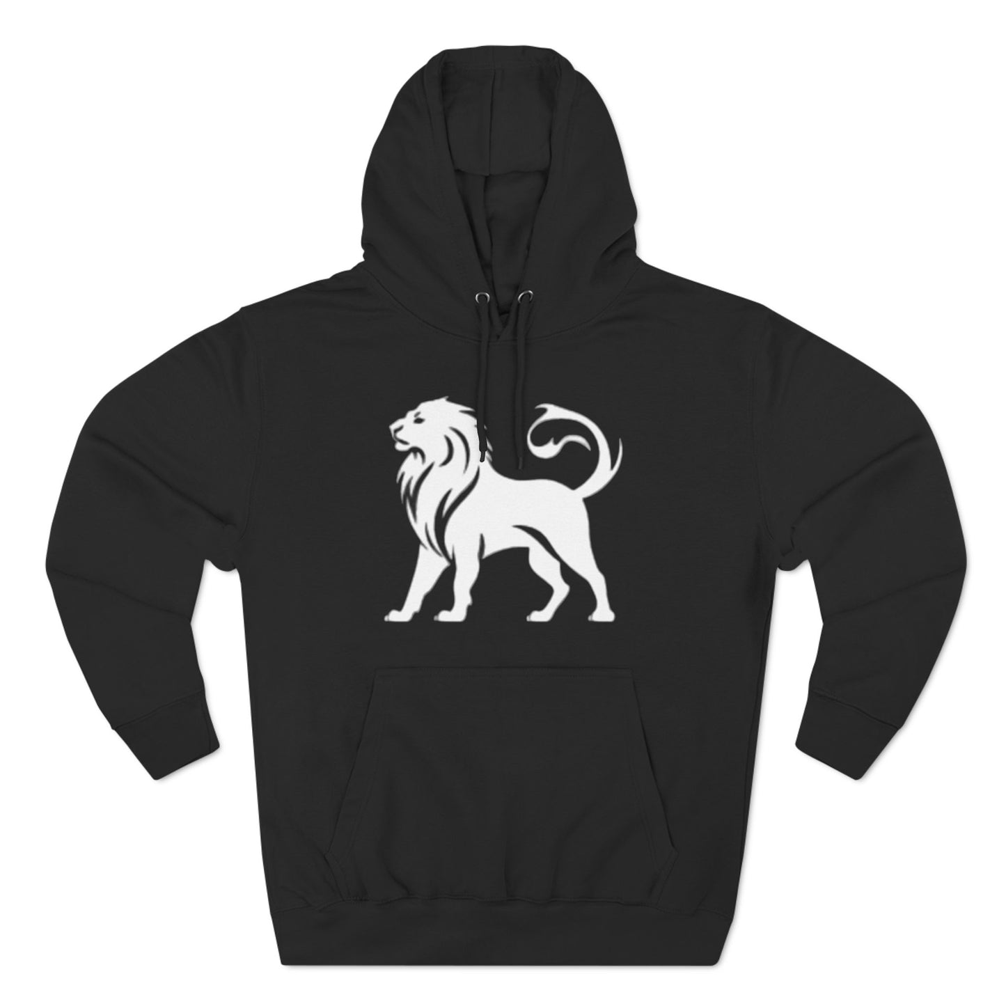 Three-Panel Fleece Hoodie